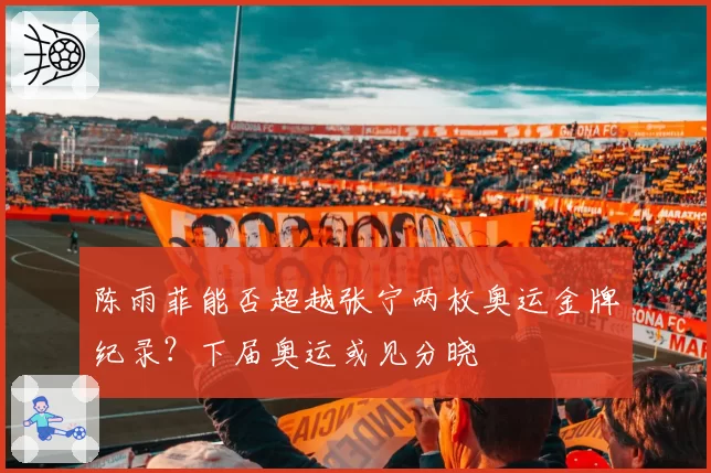 陈雨菲能否超越张宁两枚奥运金牌纪录？下届奥运或见分晓
